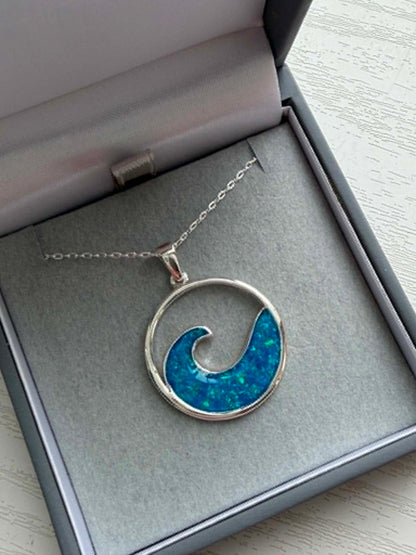 Ocean Wave Pendant