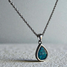 Sweet Memories Teardrop Pendant Stainless Steel