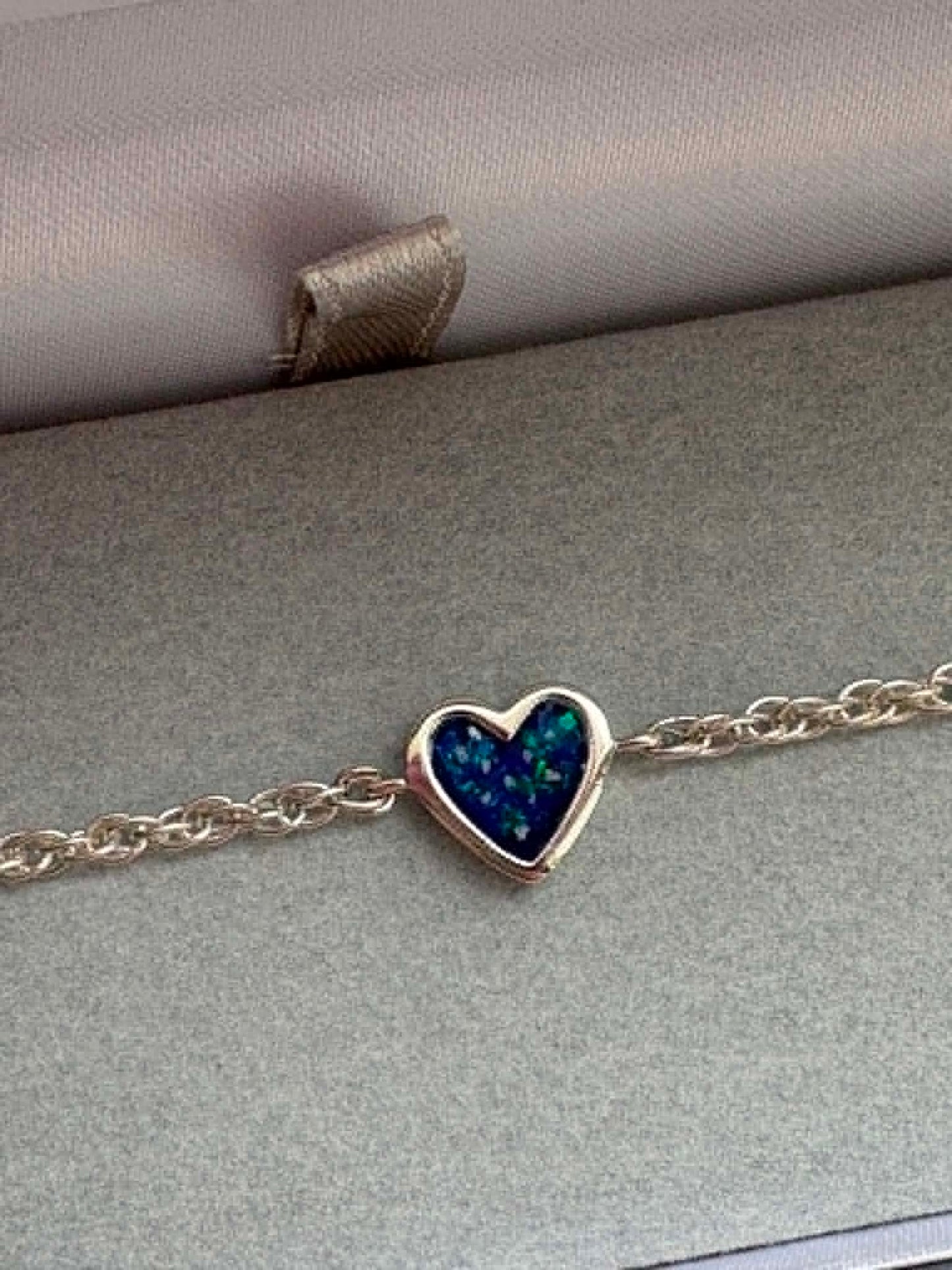 Mini Bubble Heart Bracelet
