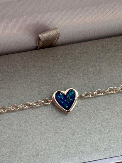Mini Bubble Heart Bracelet