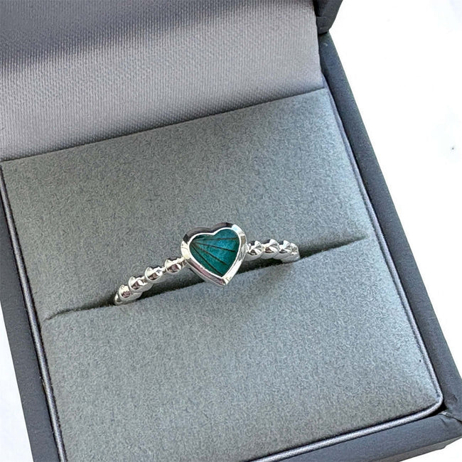 Bobble Heart Ring