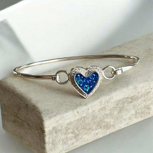Cherished Heart Bangle
