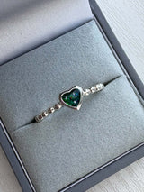 Bobble Heart Ring