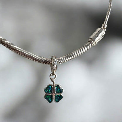 Dangling Clover Charm