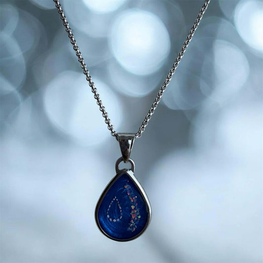The Biggest Teardrop Pendant - Stainless Steel