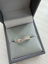 Sparkling Wishbone Ring