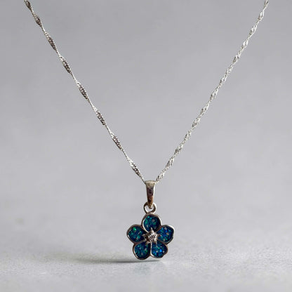 Forget Me Not Sparkling Pendant