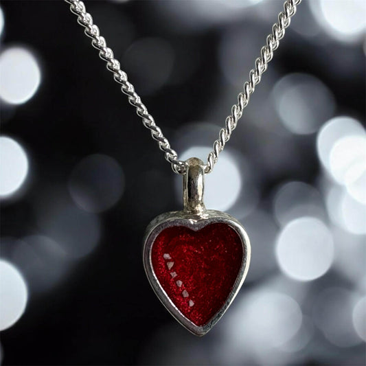 Self-fill Ashes Heart Pendant