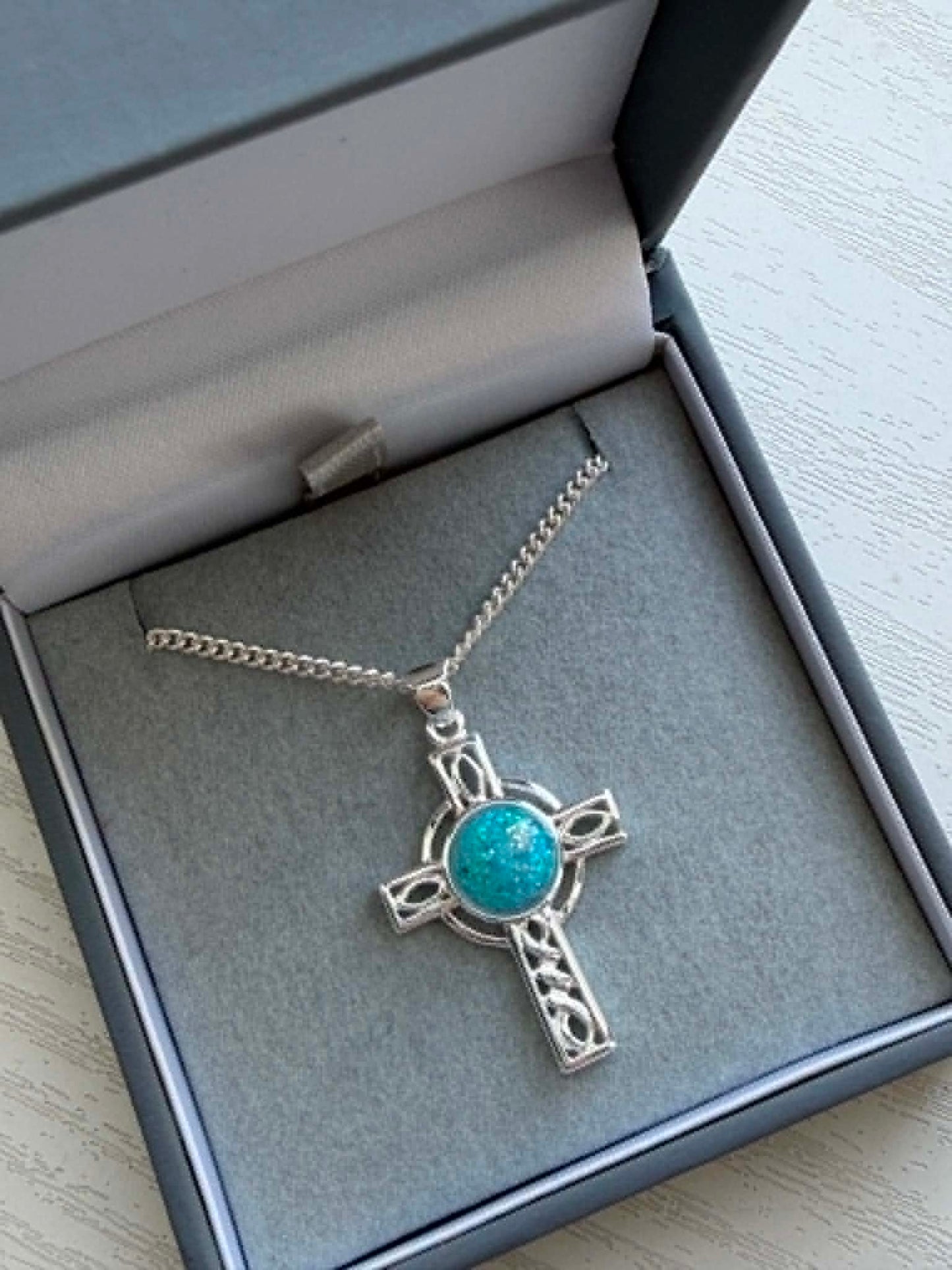 Celtic Guardian Cross Pendant