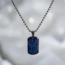 Mens Dog Tag Stainless Steel Pendant