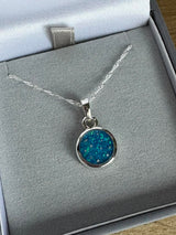 Forever Circle Silver Pendant