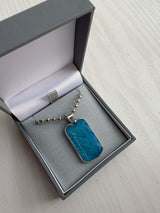 Mens Dog Tag Stainless Steel Pendant
