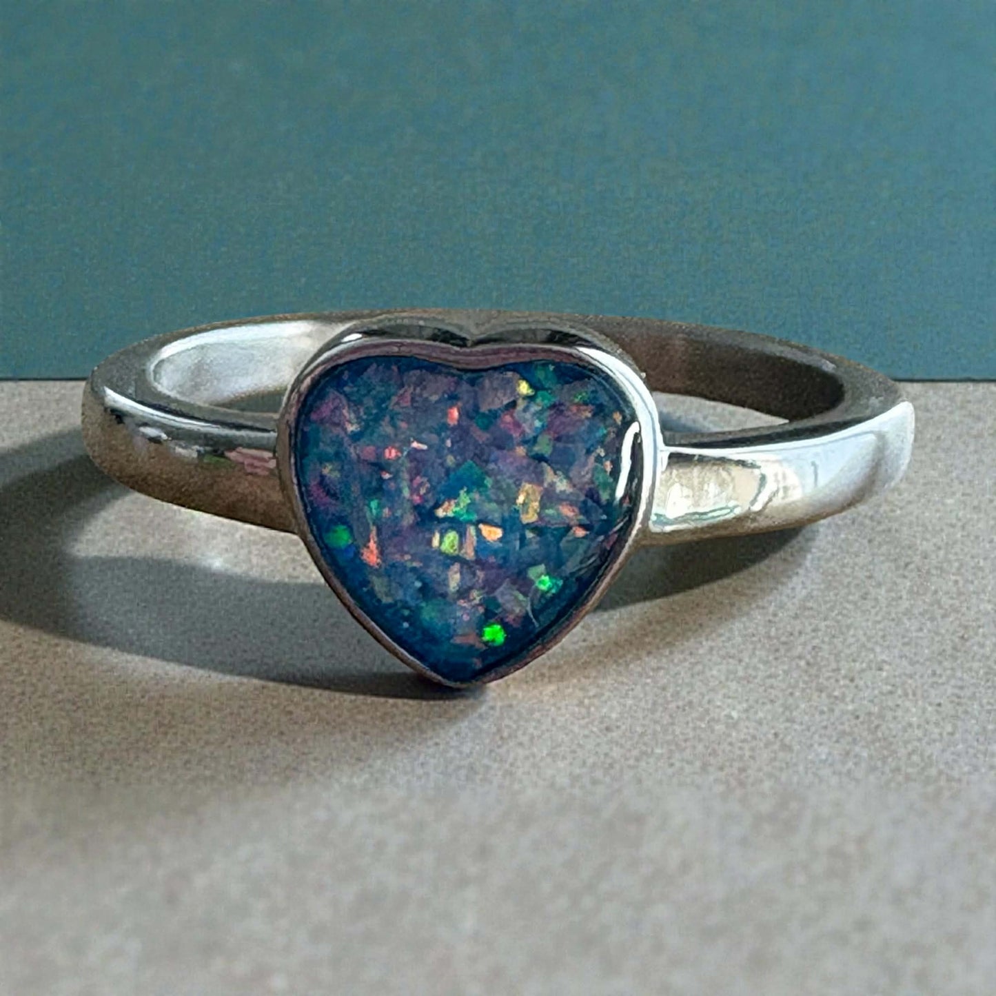 In My Heart Stainless Steel Ring