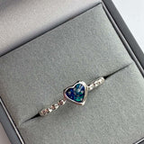 Bobble Heart Ring