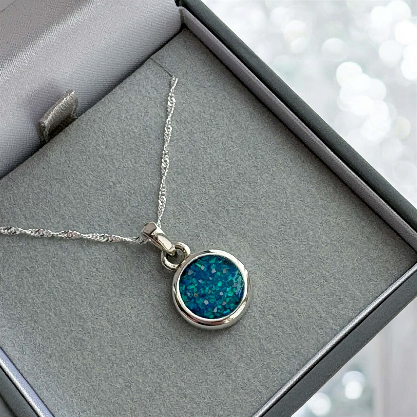 Forever Circle Silver Pendant