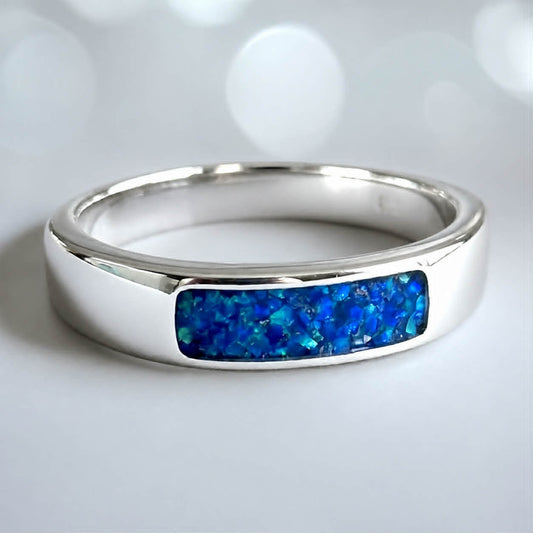Mens Faith & Hope Channel Ring
