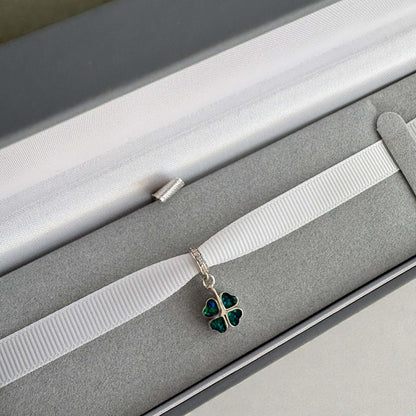Dangling Clover Charm