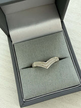 Sparkling Wishbone Ring