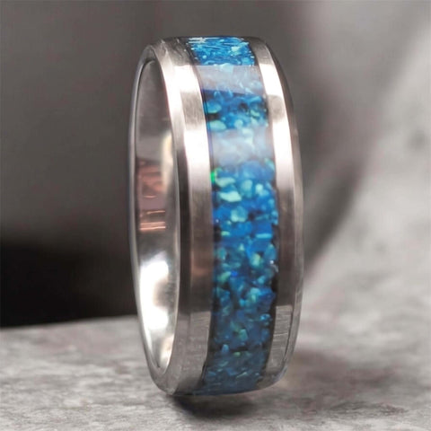 Mens Ocean Promise Channel Ring (TC)