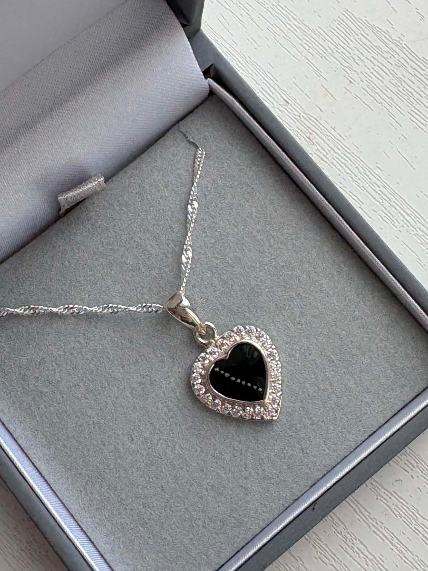 Sparkling Heart Pendant