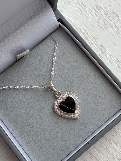 Sparkling Heart Pendant