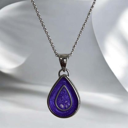 The Biggest Teardrop Pendant - Stainless Steel