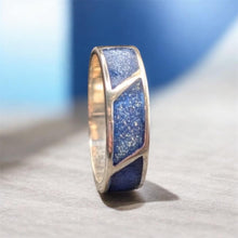 Mens Solid Silver Three Wishes channel Ring