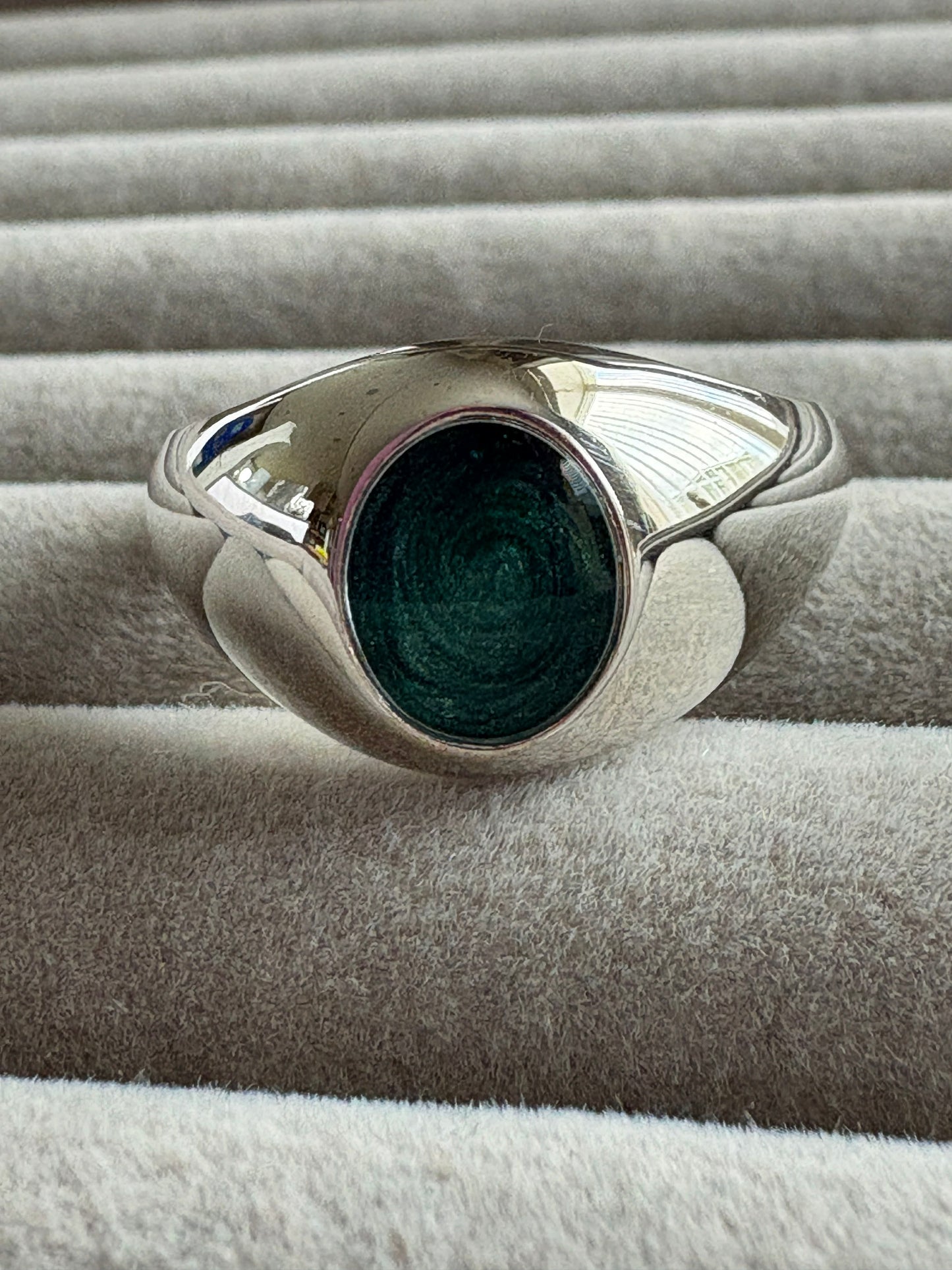 Mens Chunky Signet Ring