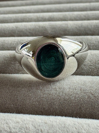 Mens Chunky Signet Ring