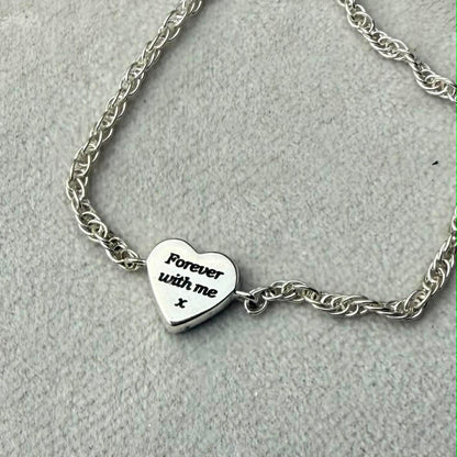 Mini Bubble Heart Bracelet