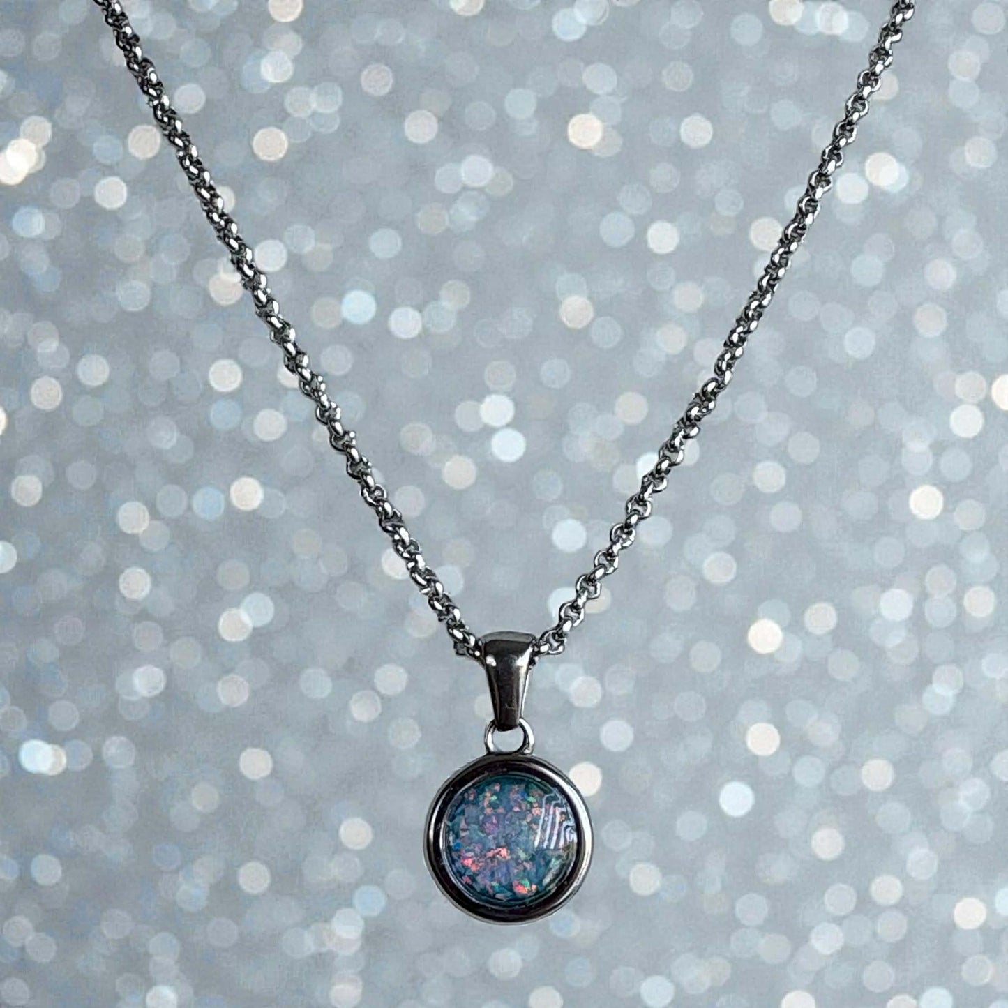 Forever Circle Stainless Steel Pendant