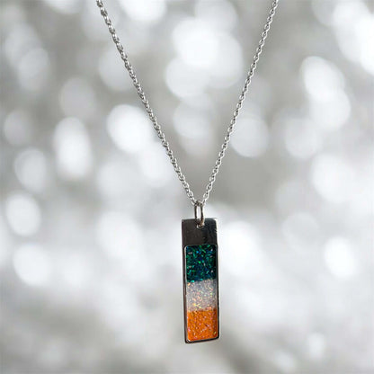 Mens Oblong Pendant