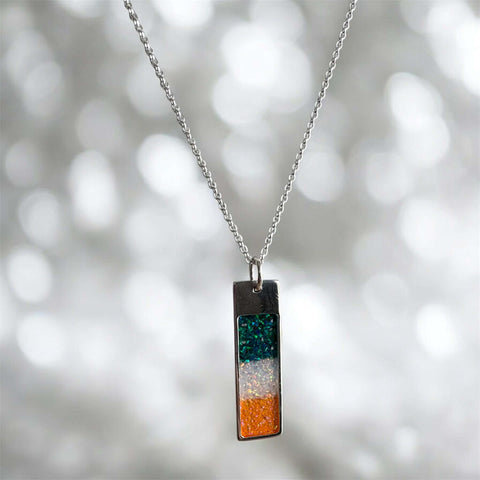 Mens Oblong Pendant