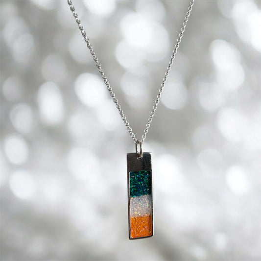 Mens Oblong Pendant