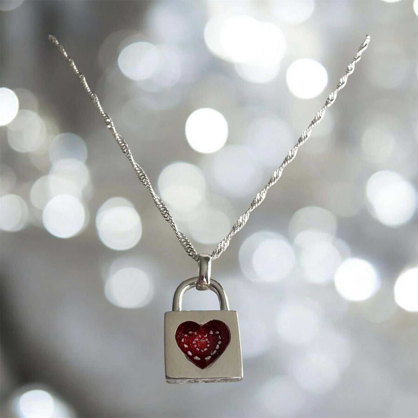 Forever Locked in My Heart Pendant