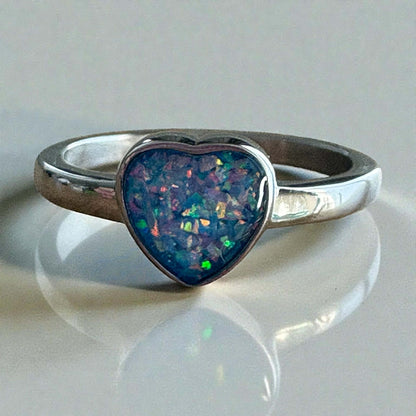 In My Heart Stainless Steel Ring