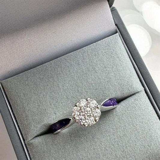 Catherine Solitaire Ring, suitable for 2 sets of ashes.