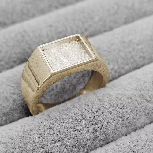 9ct Gold Gents Signature Ring