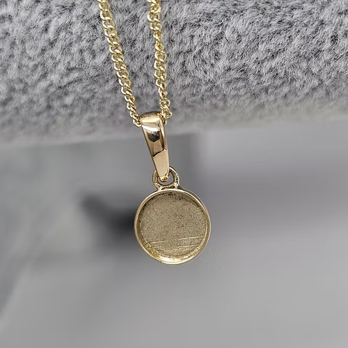 9ct Gold Forever Circle Necklace