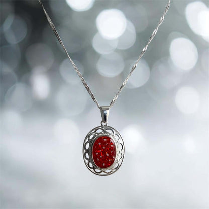 Celtic Oval Pendant