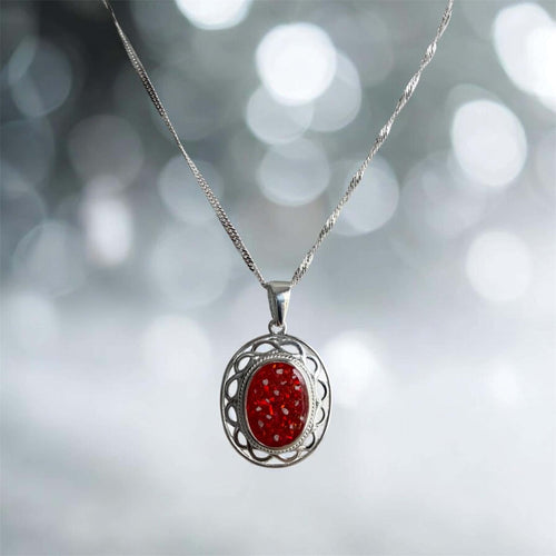 Celtic Oval Pendant