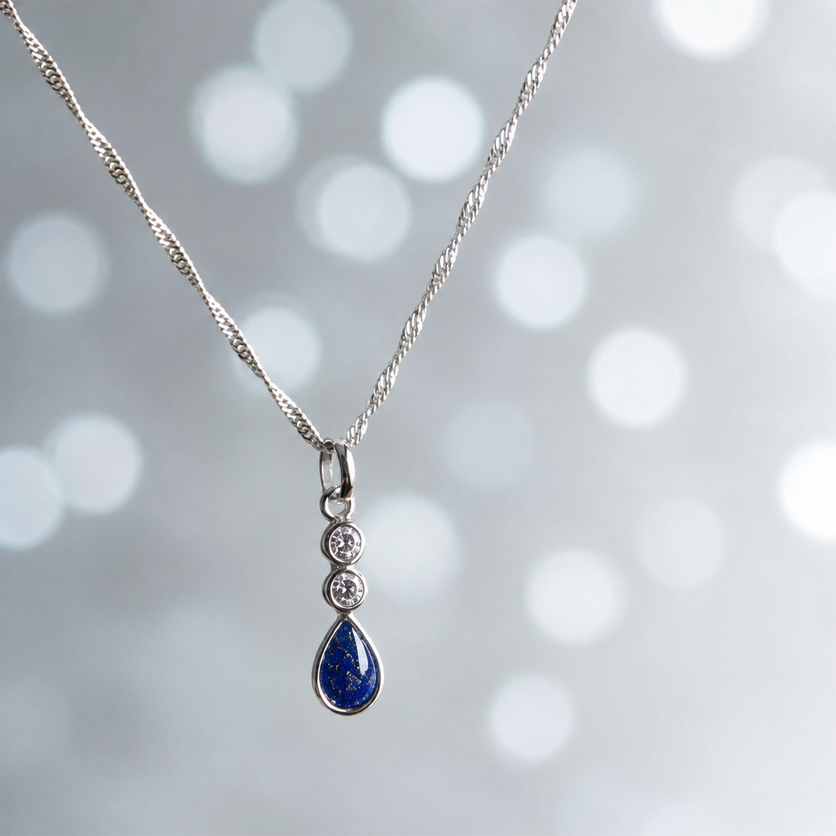 Silent Teardrop Pendant