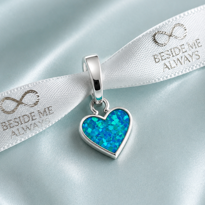 Dangling Heart Charm.