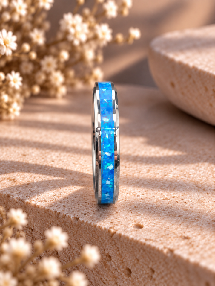 Ladies Ocean Promise Channel Ring (TC)