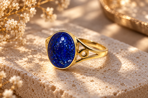 Solid 9ct gold Tomorrows Promise Ring