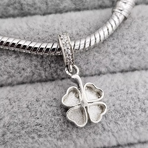 Dangling Clover Charm