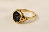 Solid 9ct gold Celtic Remembrance ring