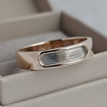 9ct Gold Faith and Hope 6mm Channel Ring