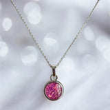 Forever Circle Silver Pendant
