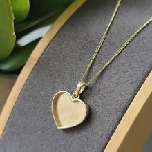 9ct Gold Devoted Heart Necklace